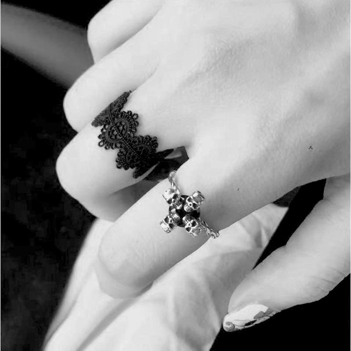 Black Lace Ring-2