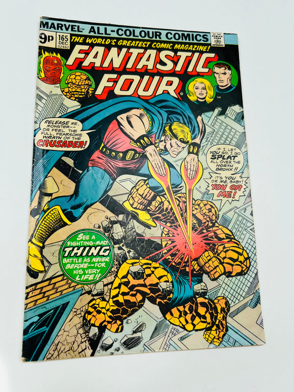 Marvel - Fantastic Four #165 The Death Of The Crusader (1975)