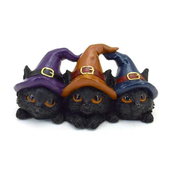 Witches Cat - Trio in Witches Hats CAT198-0