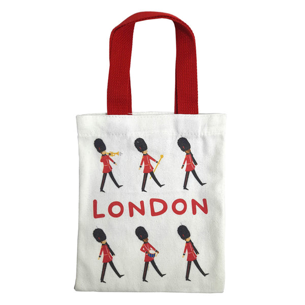 Tote Shopping Bag (Small) - London Souvenir Guardsman CBAG123 by Puckator