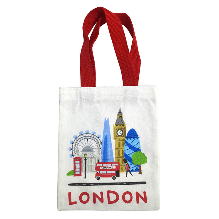 Tote Shopping Bag (Small) - London Souvenir CBAG124-0