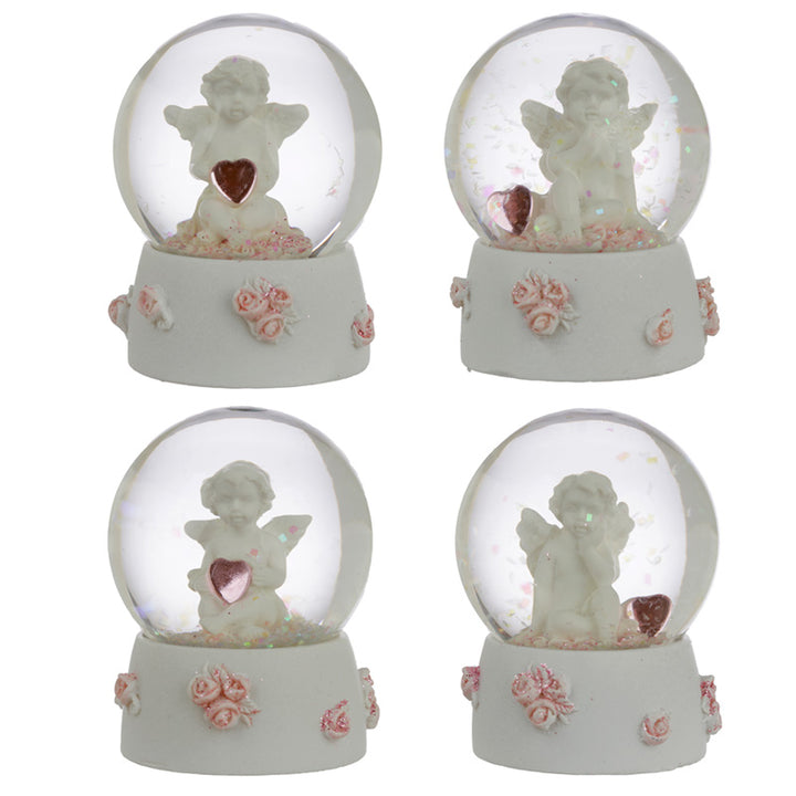 Collectable Peace of Heaven Cherub - Sweet Dreams Snow Globe CHE136-0