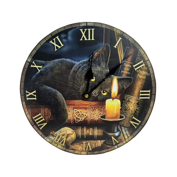 Wall Clock - Lisa Parker Witching Hour Cats CLCK36-0