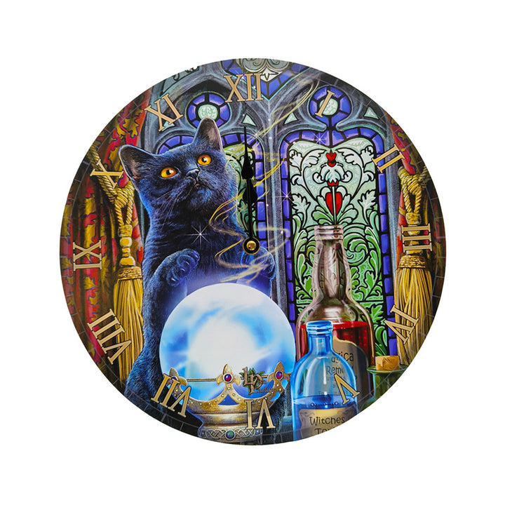 Wall Clock - Lisa Parker Witches Apprentice Cats CLCK40-0