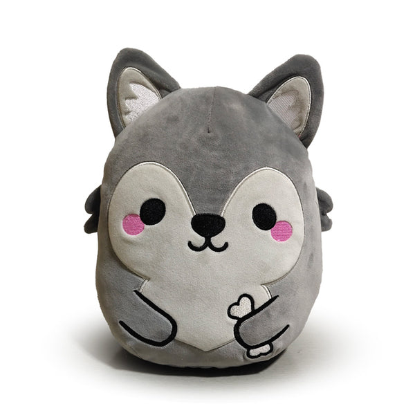 Squidglys Plush Toy - Adoramals Dorian the Wolf CUSH425-0