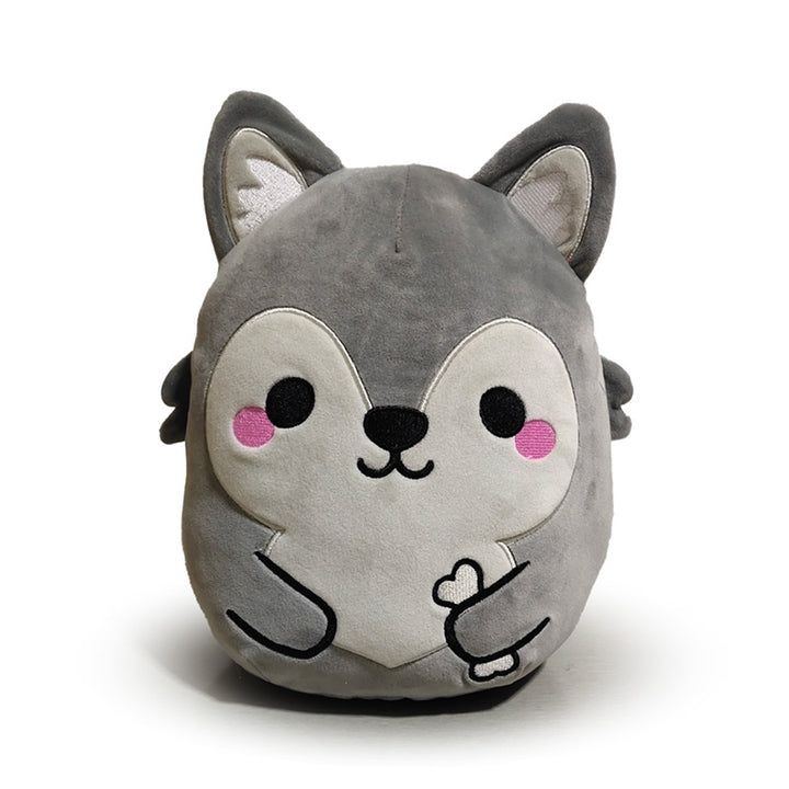 Squidglys Plush Toy - Adoramals Dorian the Wolf CUSH425-0
