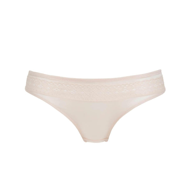 Champagne - Silk & Organic Cotton Brief by Juliemay Lingerie