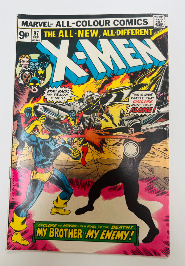 Marvel - Uncanny X-Men #97 (1976) Cyclops vs Havok
