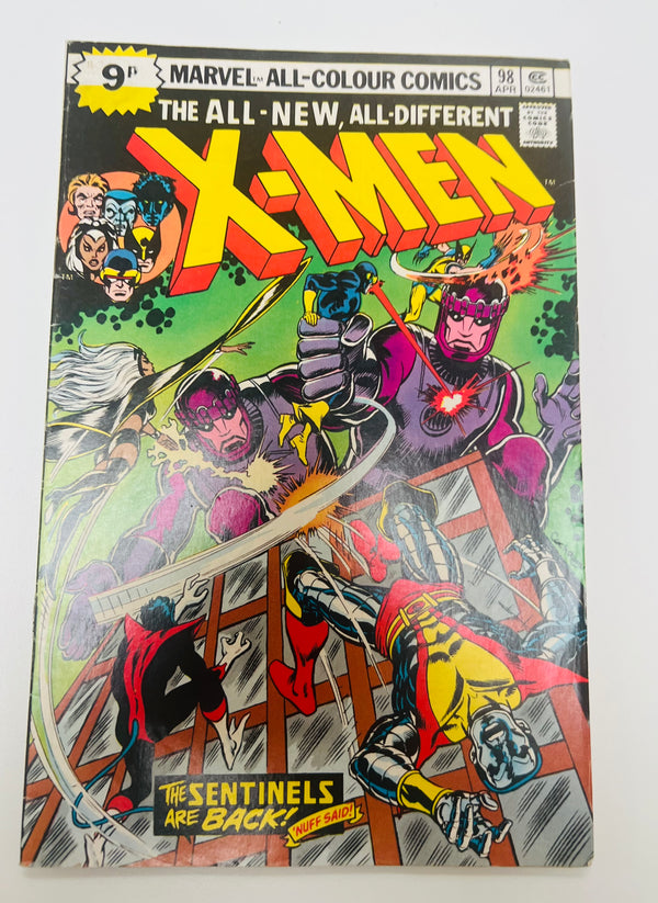 Marvel - Uncanny X-Men #98 (1976) 1st App Amanda Sefton