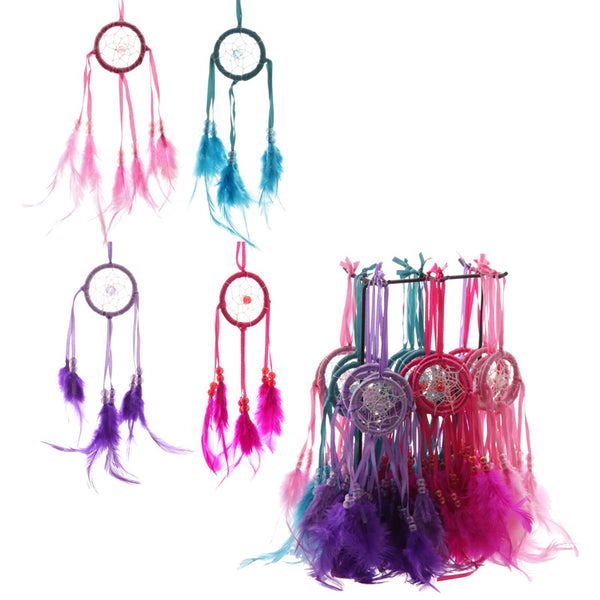 Dreamcatcher - Bright Mini Feather DC44-0