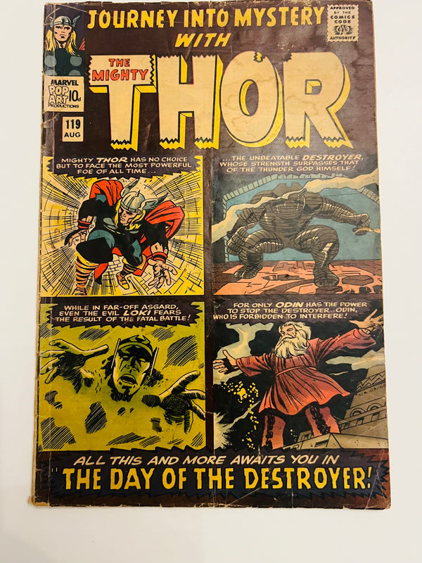 Marvel - The Mighty Thor #119 (1965) Jack Kirby