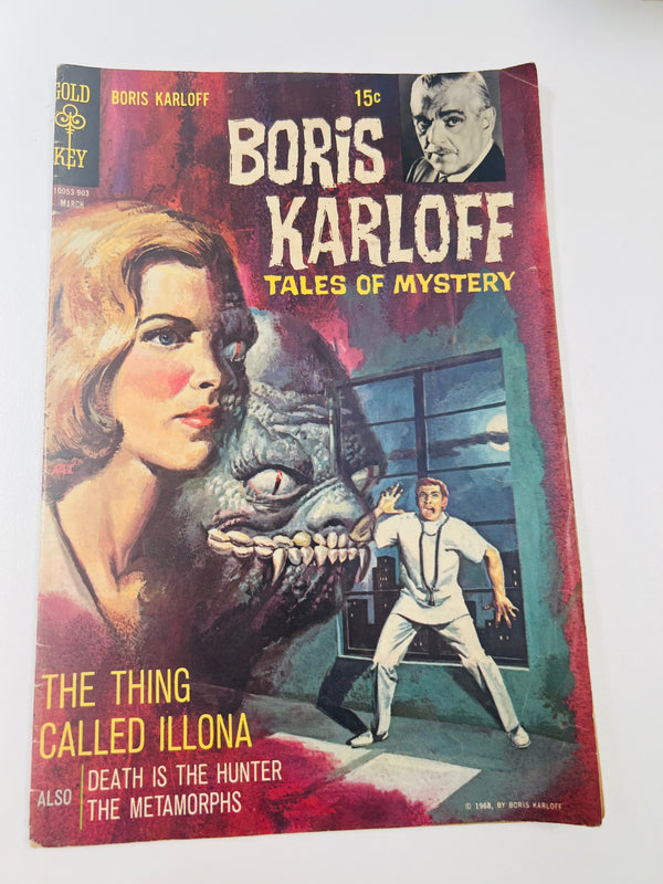 Gold Key - Boris Karloff Tales Of Mystery Issue 25 Silver Age Comic 1963 by Gold Key