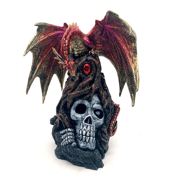 Dark Legends LED Dragon - Keeper of the Death Gate Ruby Dragon DRG570-0