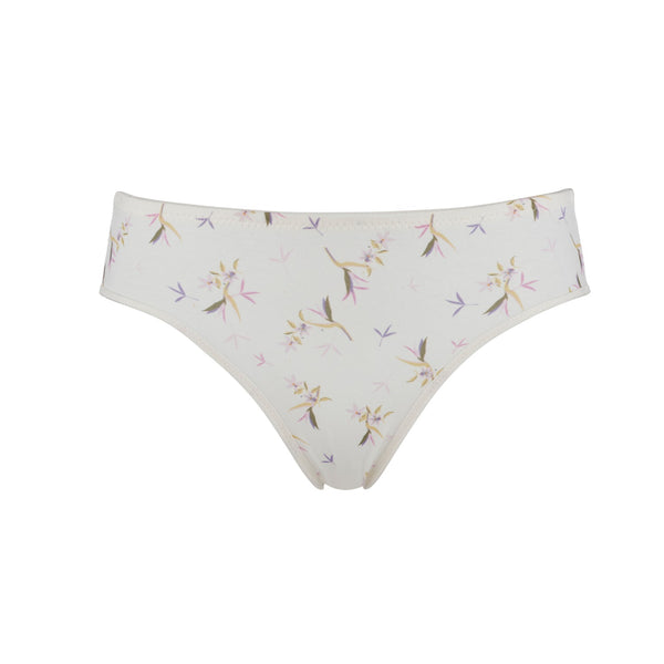 Ditsy Floral - Silk & Organic Cotton Brief by Juliemay Lingerie