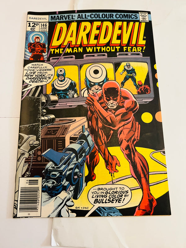 Marvel - Daredevil #146 (1977) Bullseye Appearance