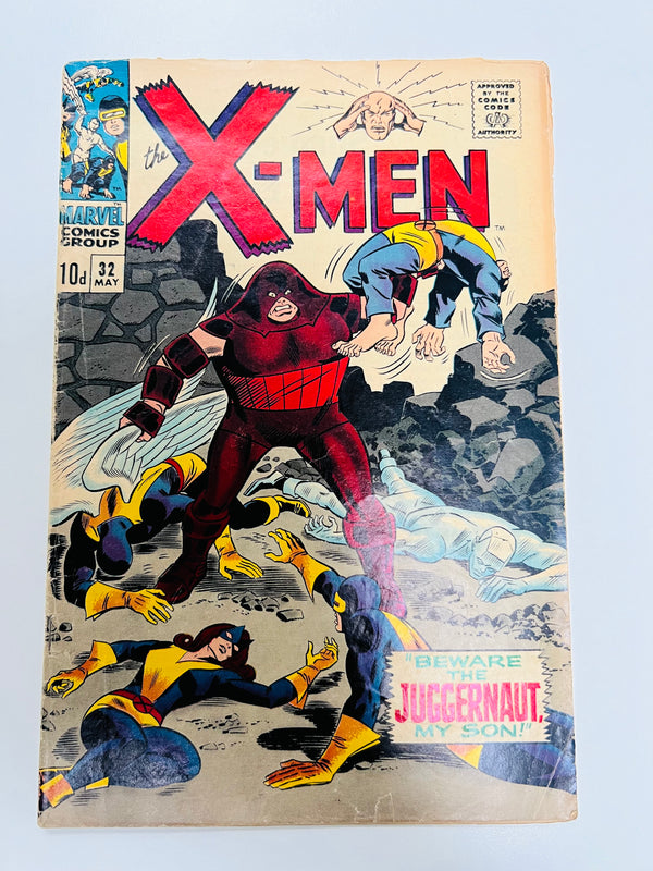 Marvel - The Uncanny X-Men #32 Beware The Juggernaut (1967)