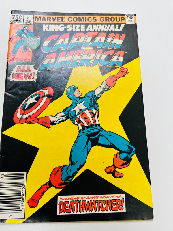 Marvel - Captain America King Size Annual #5 (1981)