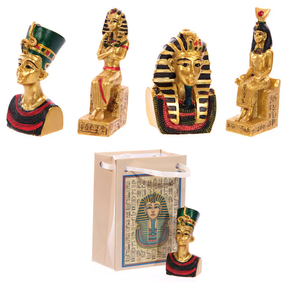 Collectable Gold Egyptian Icon Trinket in a Mini Gift Bag ES114-0