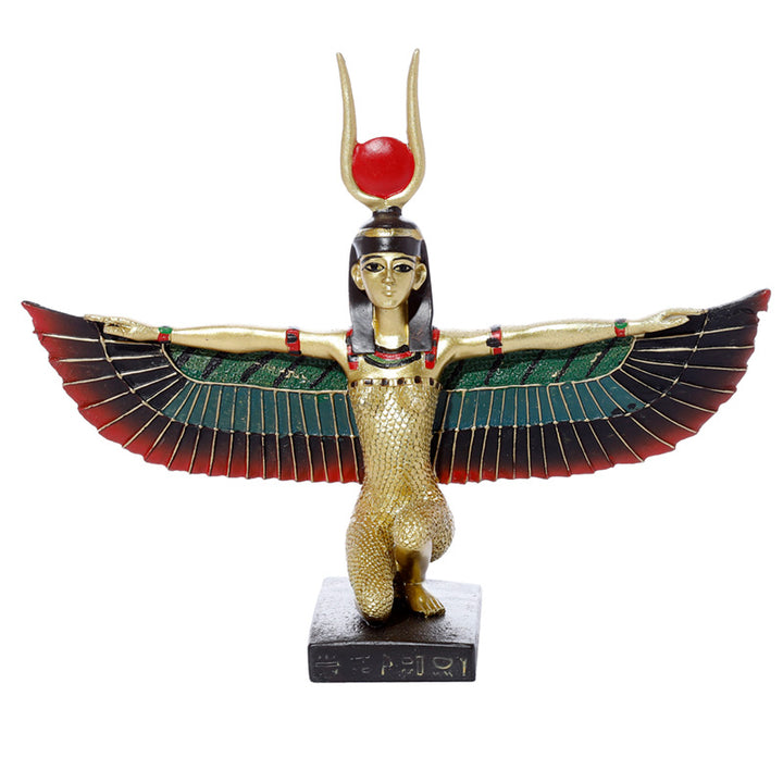 Decorative Gold Egyptian Winged Isis Figurine ES27 by Puckator