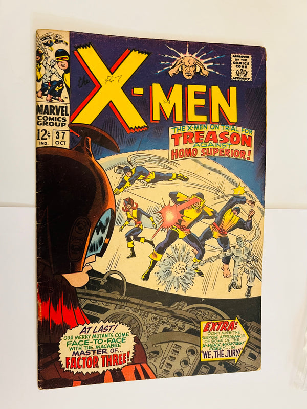 Marvel - Uncanny X-Men #37 (1967) 1st Appearance of Mutant Master