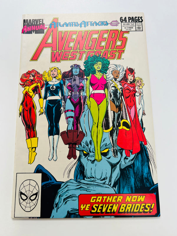 Marvel - West Coast Avengers Annual #4 (1989) by Marvel