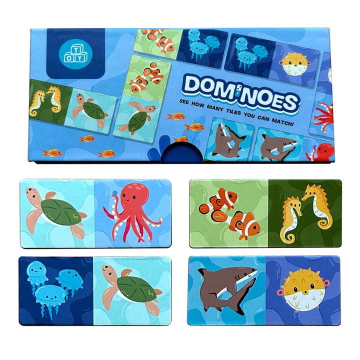 Kids Dominoes Set - Mariniverse GAME10-0