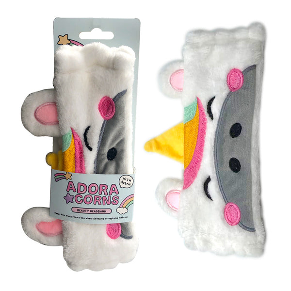 Plush Headband - Adoracorns Astra the Unicorn HEADB04-0