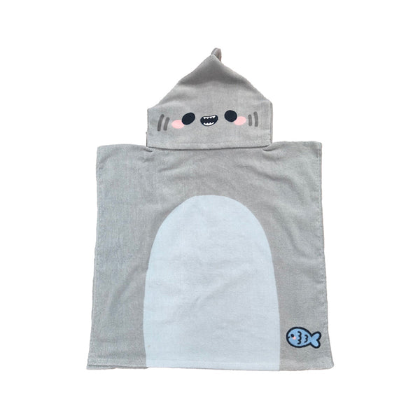 Kids Hooded Towel - Adoramals Archie the Shark HTOW01-0