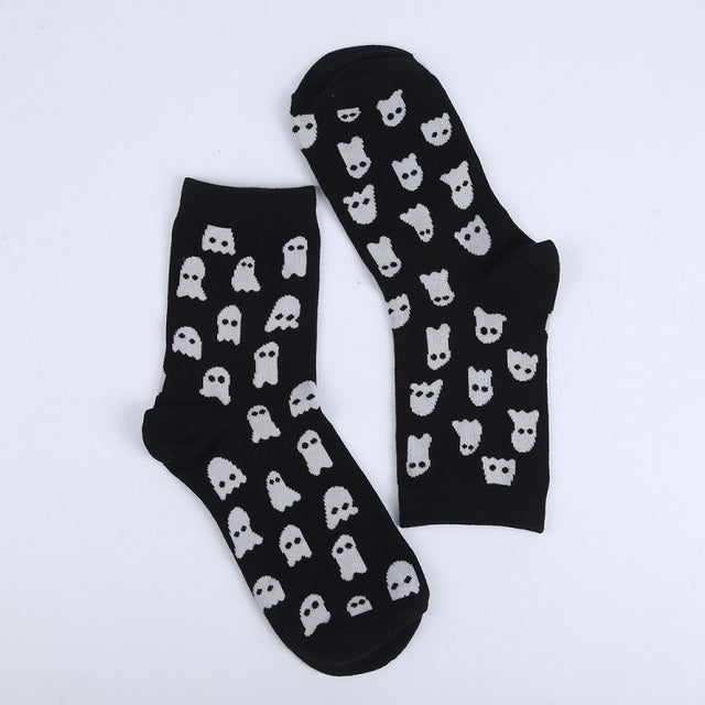 Haunted Ghost Socks-0