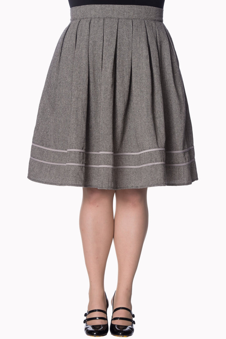 Banned Apparel - Izzy Midi Skirt by Banned Apparel