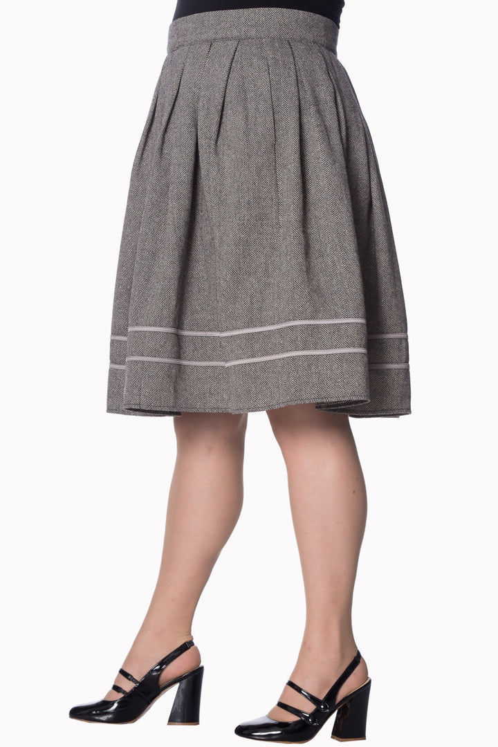 Banned Apparel - Izzy Midi Skirt by Banned Apparel