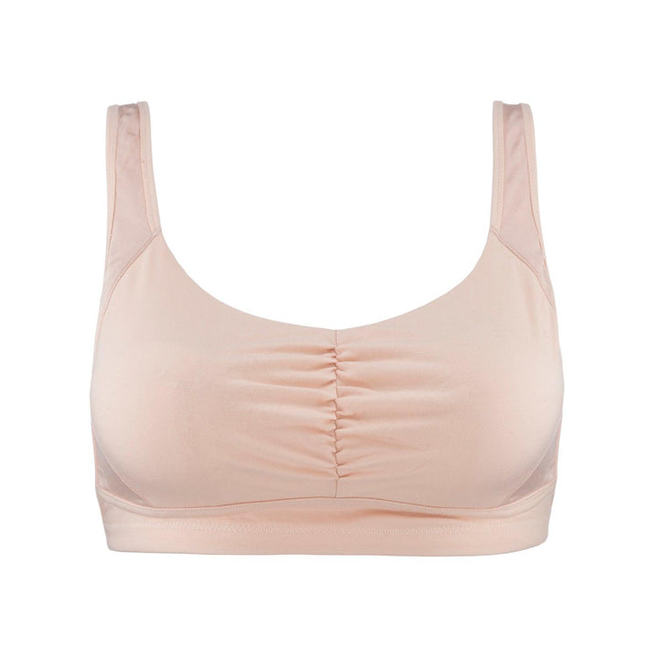 Peony-Silk & Organic Cotton Non Wired Bra-3