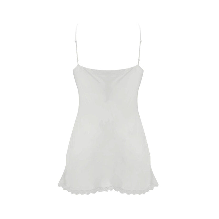 100% Pure Silk Camisole Top in White-4