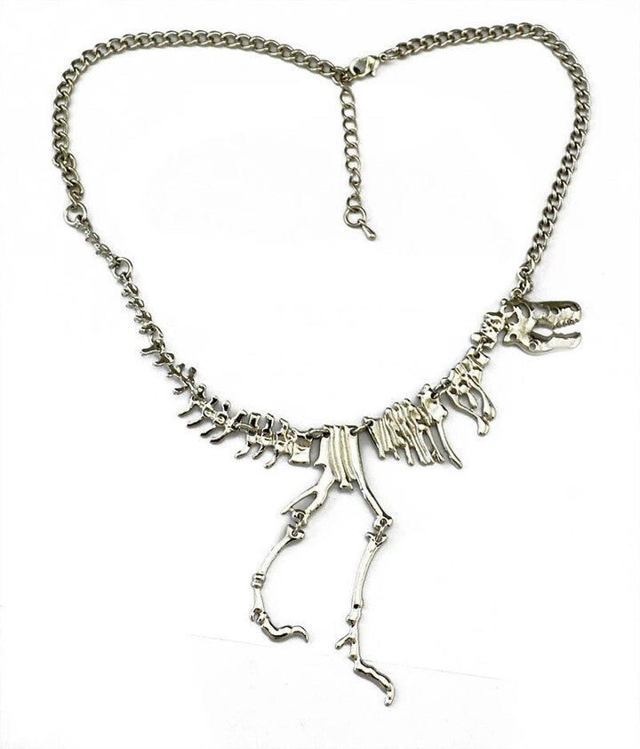 T-Rex Skeleton Necklace by Darkstorm