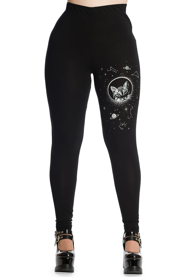SPACE CAT LEGGINGS