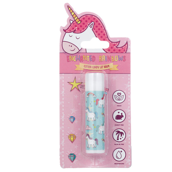 Enchanted Rainbow Unicorn Stick Lip Balm - Cotton Candy LIP128-0