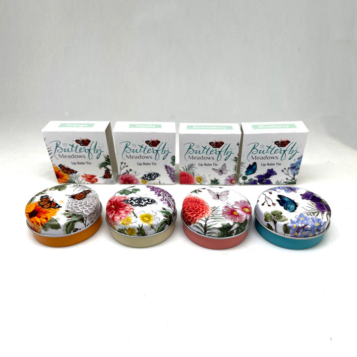 Lip Balm in a Tin - Butterfly Meadows LIP154-0