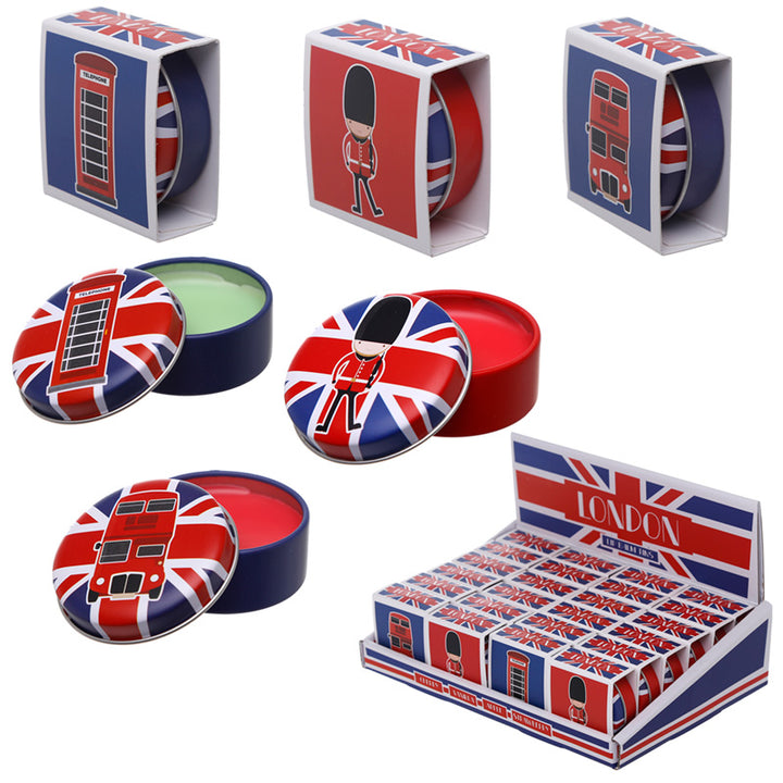 Lip Balm in a Tin - London Souvenir LIP52-0