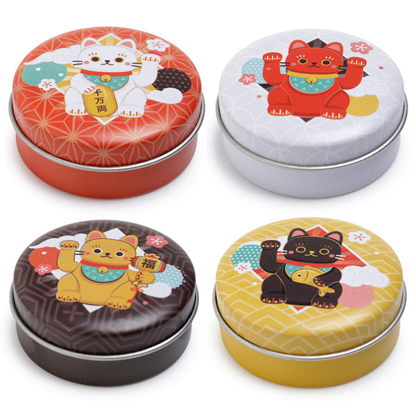 Lip Balm in a Tin - Maneki Neko Lucky Cat LIP99-0