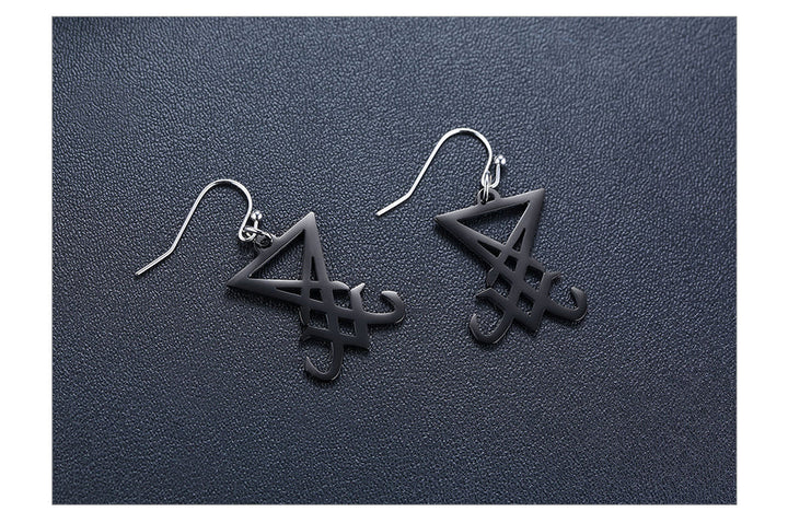 Lucifer Drop Earrings-1