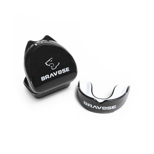 Bravose Black Mouth guard Gum shield-0