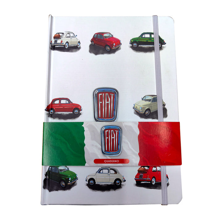 Recycled Paper A5 Lined Notebook - Fiat 500 MEMO111-0