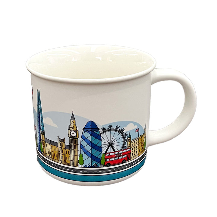 Porcelain Fine Rimmed Mug - London Icons MUG446-0