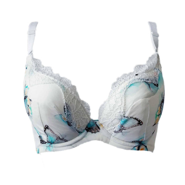 Morpho - Bendable Wire Silk & Organic Cotton Bra-0