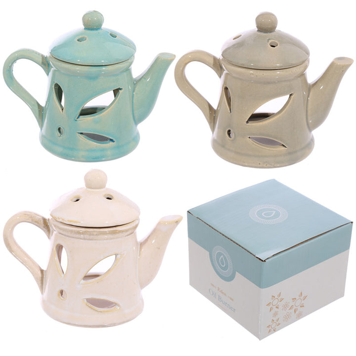 Teapot Design Ceramic Oil Burner OB196-0