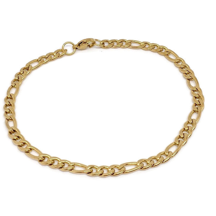 Gifts From The Crypt - Figaro Chain Link Bracelet by Gifts From The Crypt