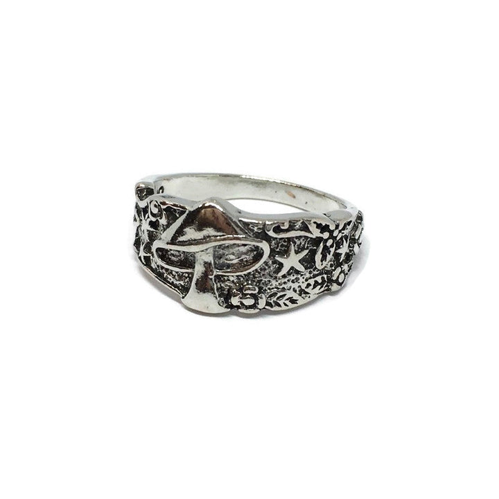 Gifts From The Crypt - Magic Mushroom Psychadelic Ring-2