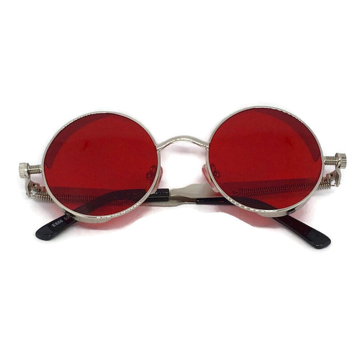 Framed Red x Silver Sunglasses by Gifts From The Crypt