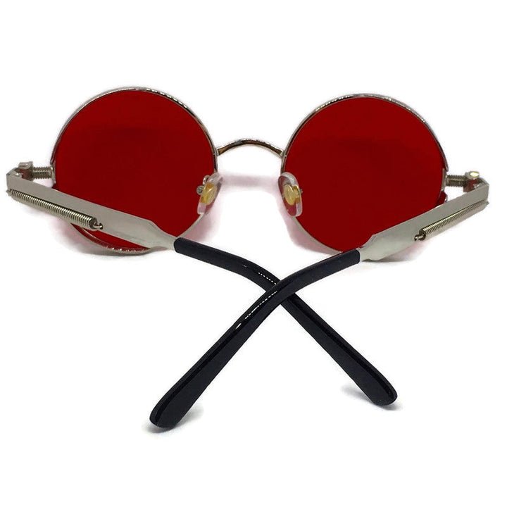 Framed Red x Silver Sunglasses by Gifts From The Crypt