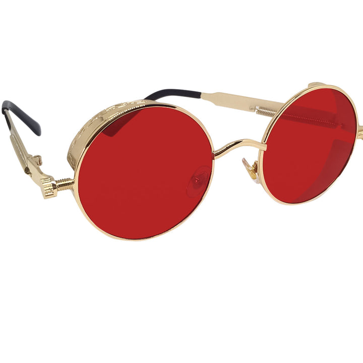 Framed Red x Gold Sunglasses by Gifts From The Crypt